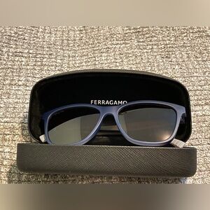 NWB Ferragamo sunglasses with full inclusion